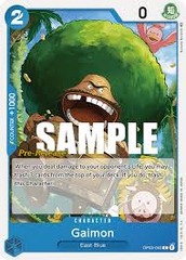 Gaimon - OP03-043 - C - (Pillars of Strength Pre-release Promo)